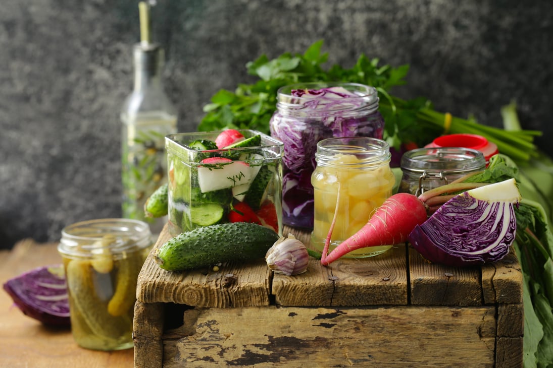 Pickled Vegetables, Probiotic and Fermentation